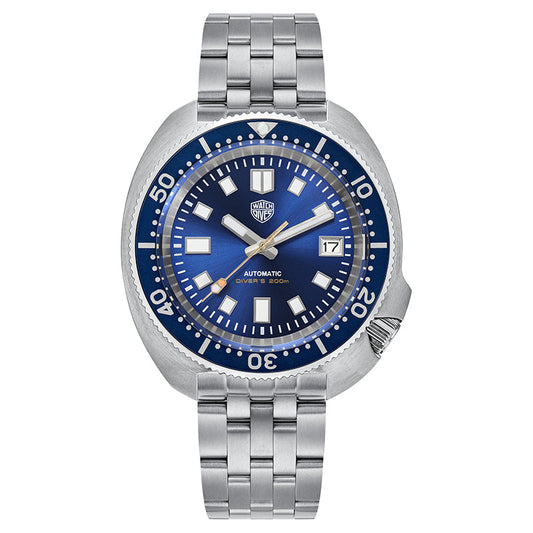 Watchdives WD6105 Aluminum Bezel Captain Willard Diver Watch