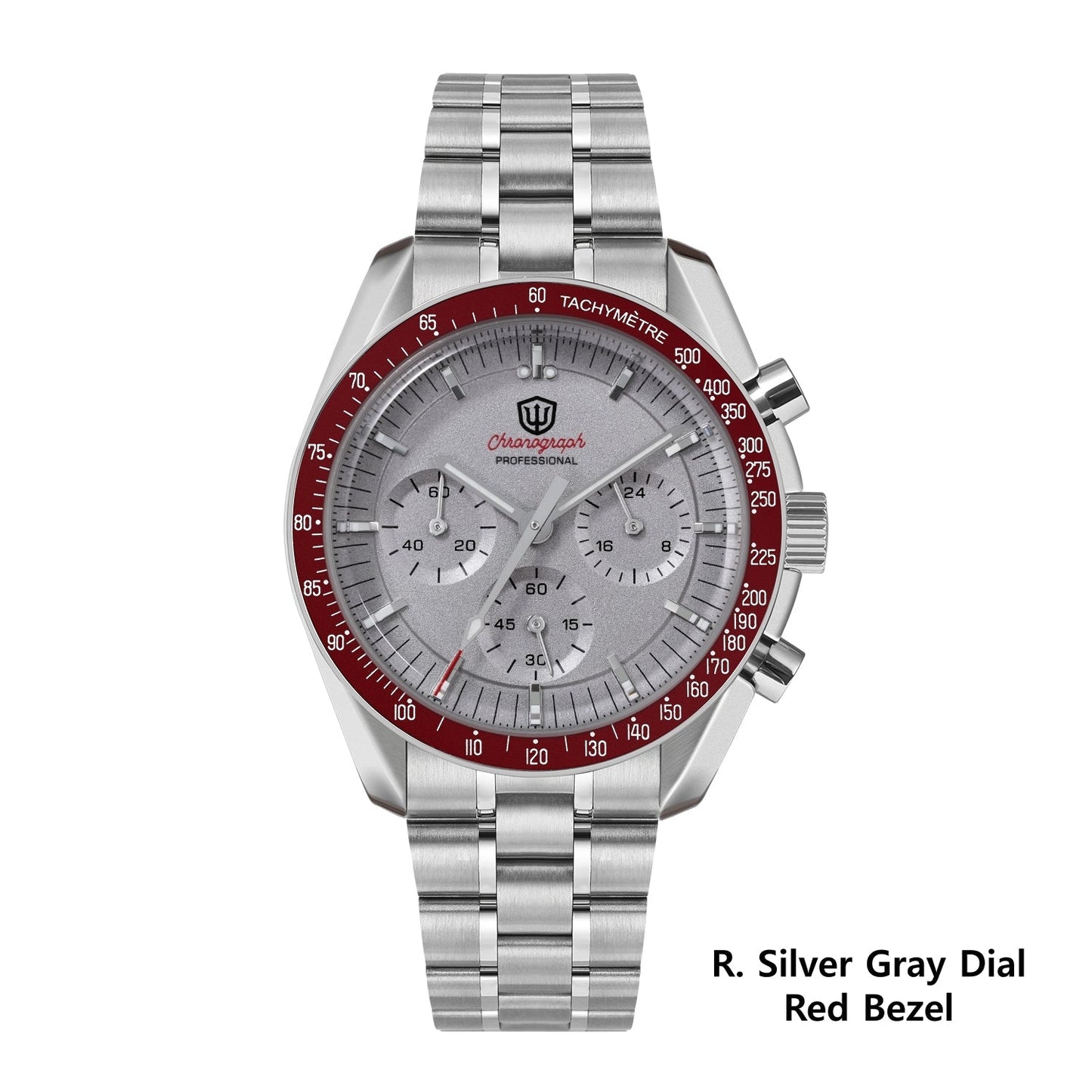 Watchdives 39mm VK63 Chronograph Watch WD1863