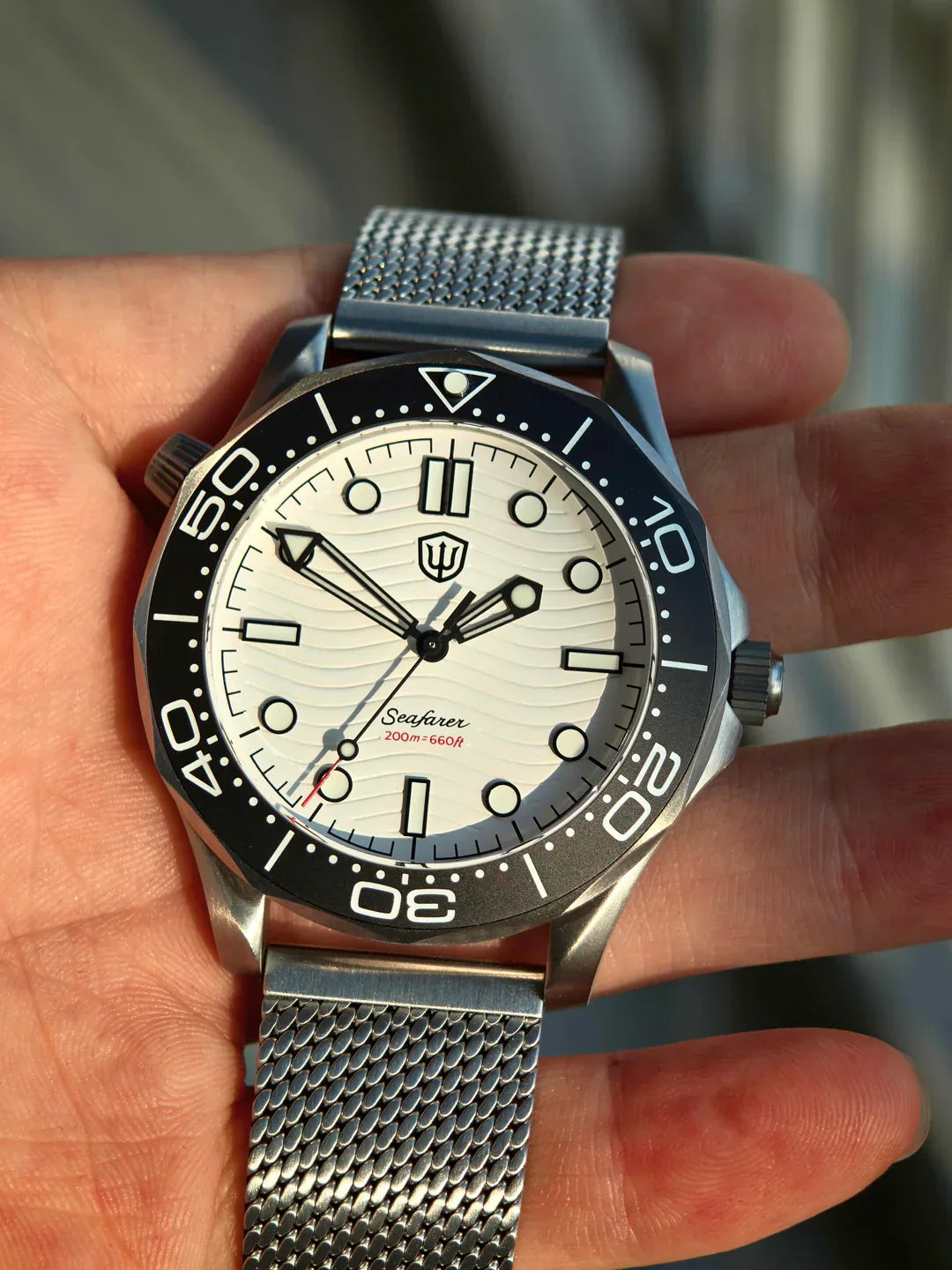 Seafarer WD007Q VH31 Titanium NTTD Dive Watch