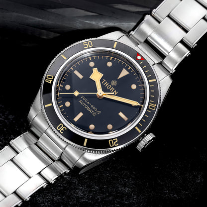 Thorn 39mm Diver 6200 Retro Mechanical Watch